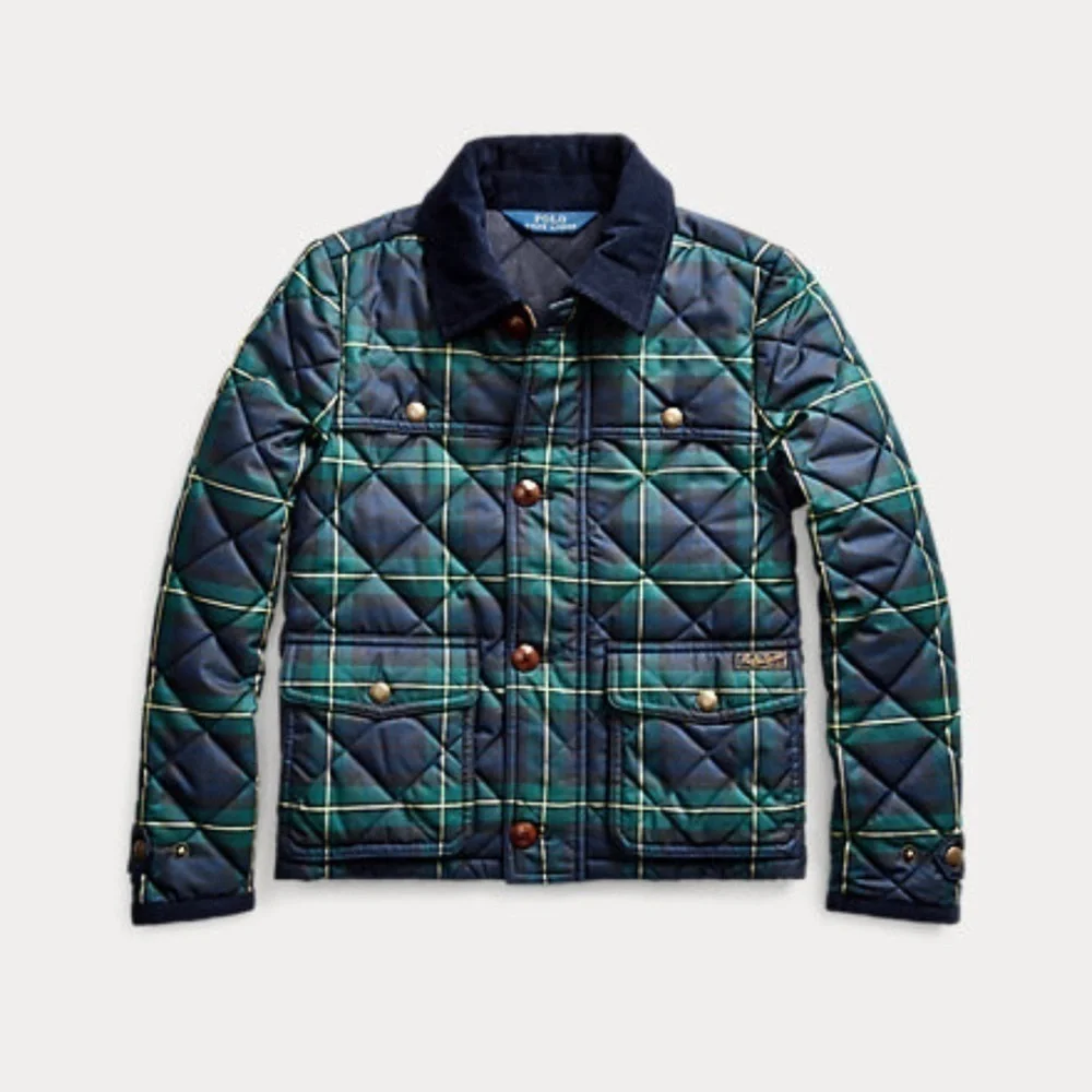 Ralph Lauren polo tartan barn jacket SZ 6​​​​​​​​​​​​​​​